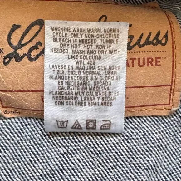 Levi’s Classic denim jacket men’s small cotton casual minimalist outdoors - Picture 3 of 8